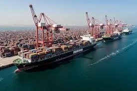 International shipping port operations for UAE exports